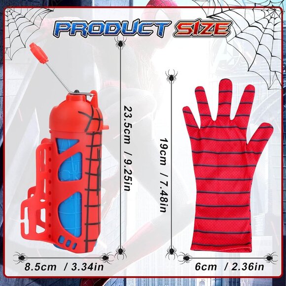 Water Blaster for Kids 4-8 Superhero Cosplay Toy for Outdoor Summer Fun(1 Set) - Picture 4 of 8